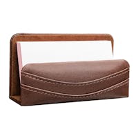 Leather Business Card Holder in Great Colors — MUSEUM OUTLETS