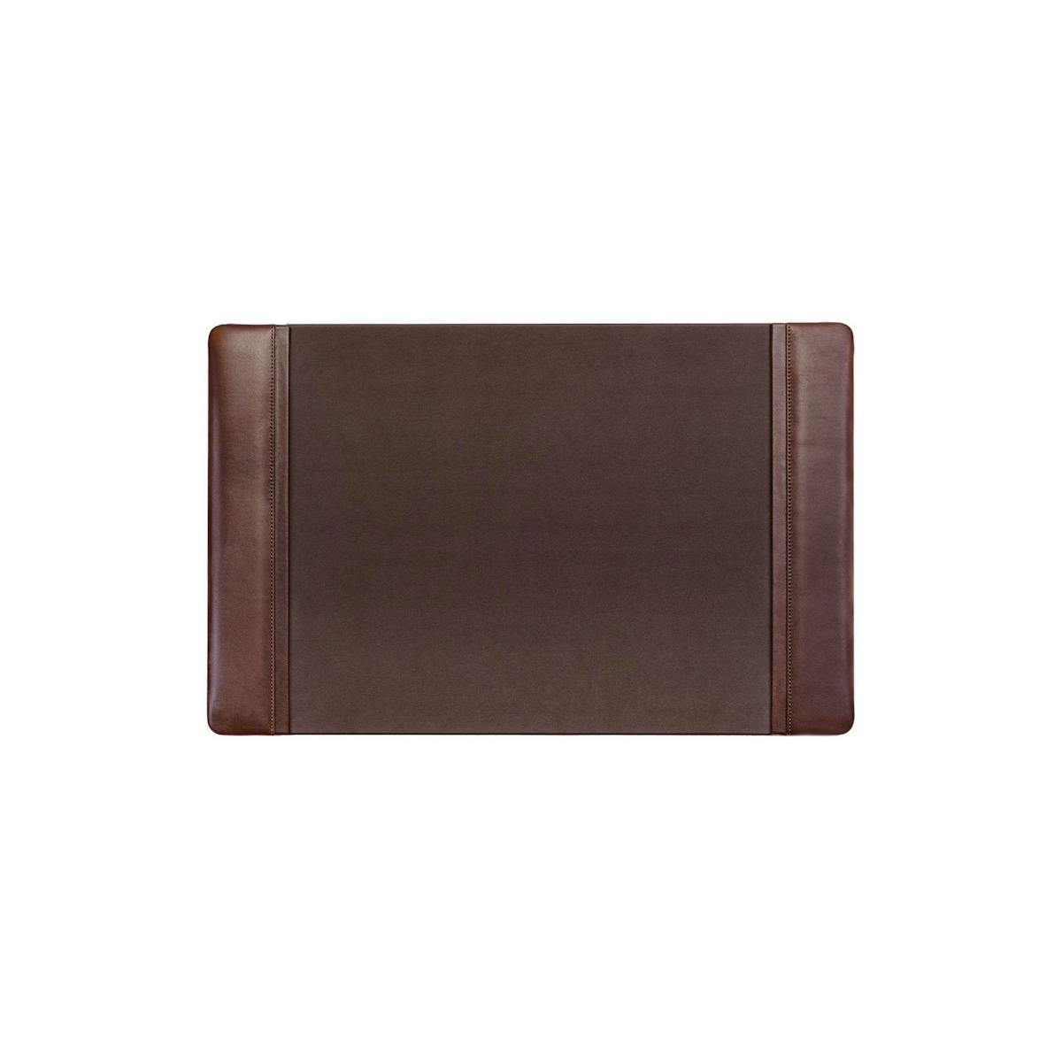 The Elegant Office Chocolate Brown Leather Desk Pad 22 X