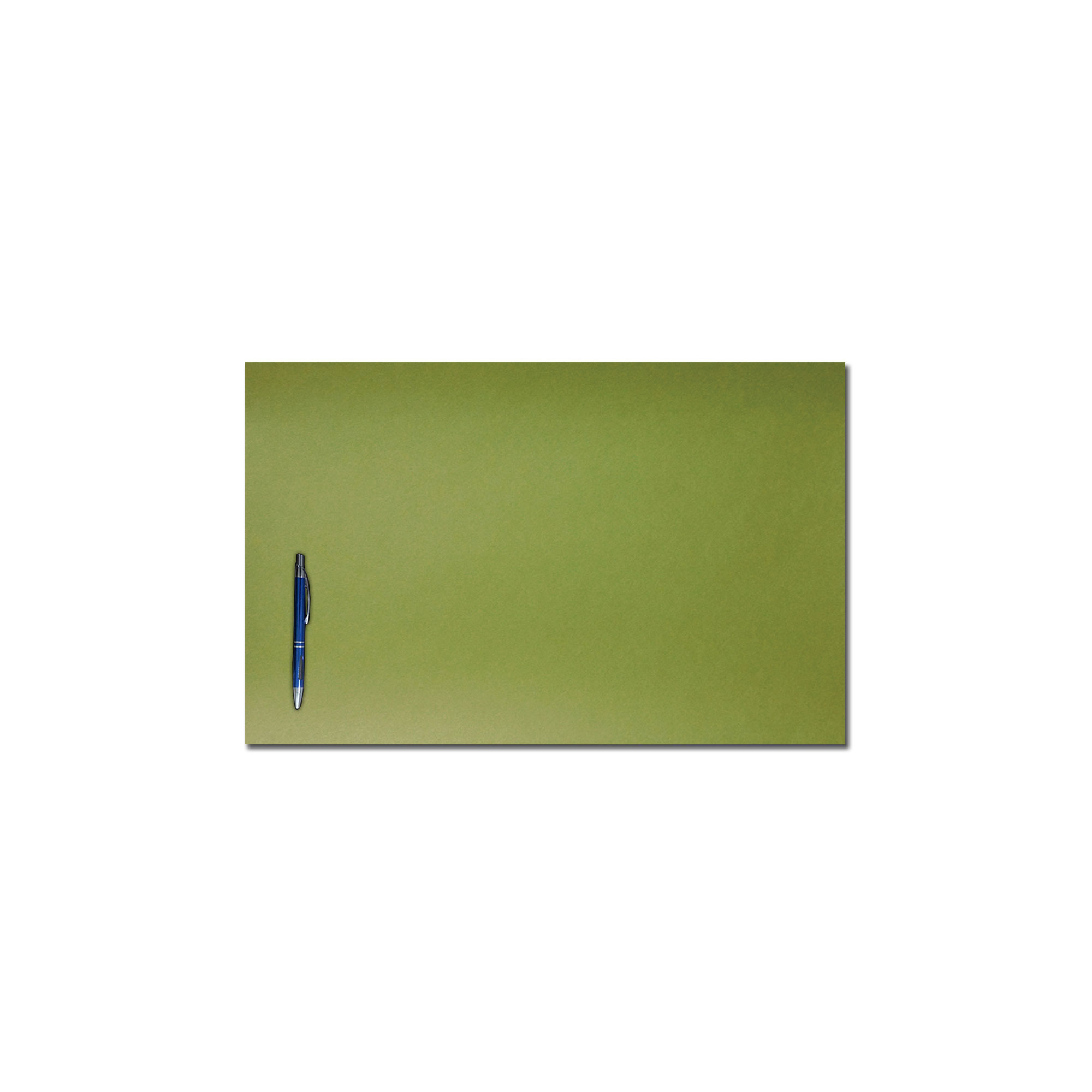 green desk blotter paper